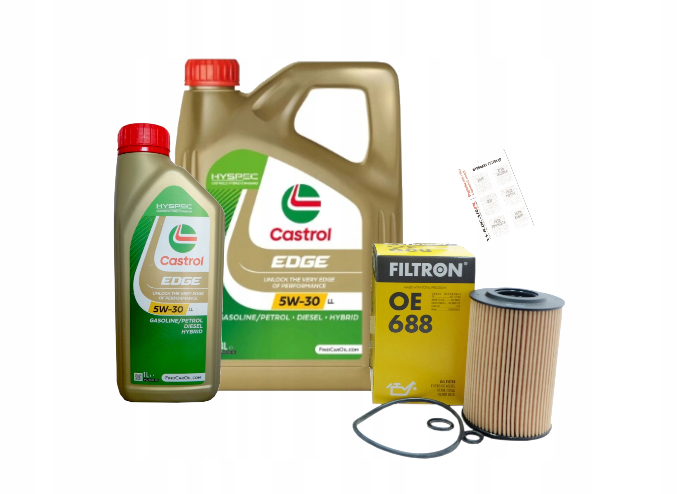 Filtr Olej 5W30 LL Audi Seat Škoda Vw 1.6 2.0 Tdi