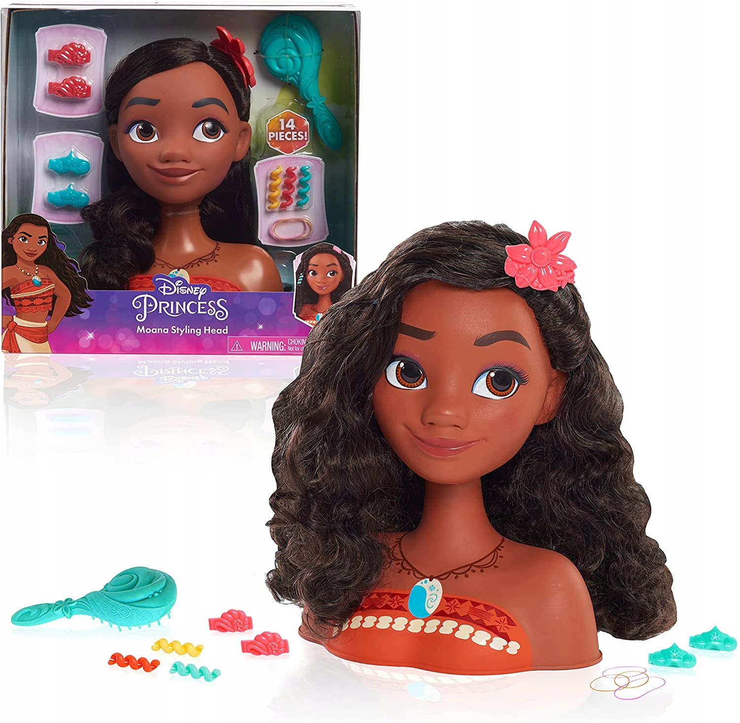 

Moana Vaiana Głowa do czesania stylizacji Disney