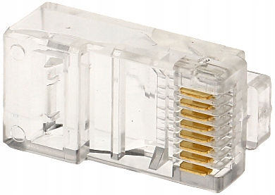 

Złącze (wtyk) RJ-45 na drut 10 sztuk