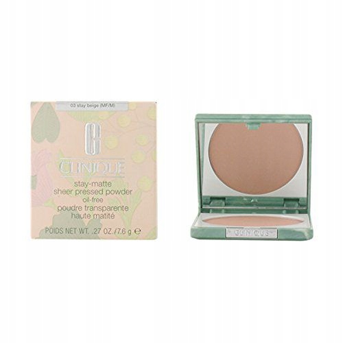 Clinique Stay Matte Sheer Lisněný Puder 03 Béžová