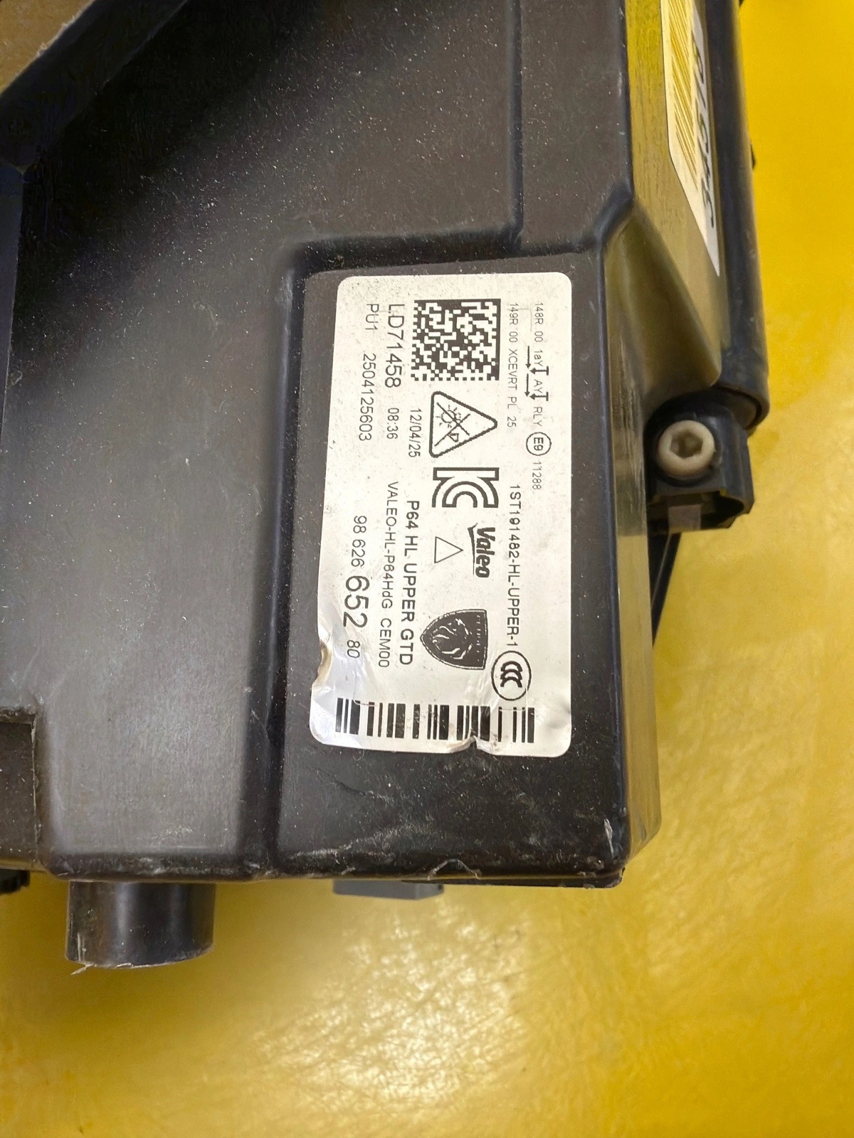 light left front Peugeot 3008 III 23- Full Led 9862665280