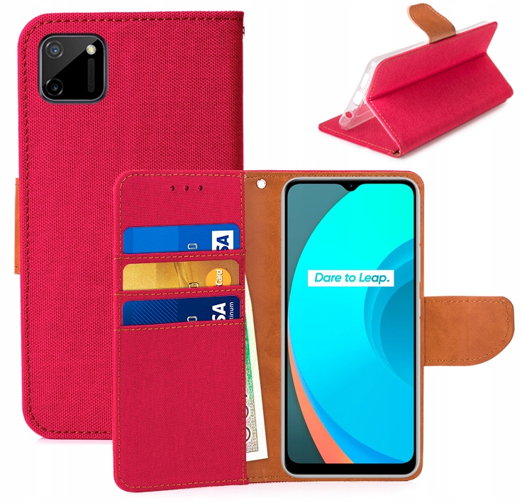 

Etui Portfel Canvas Do Realme C11