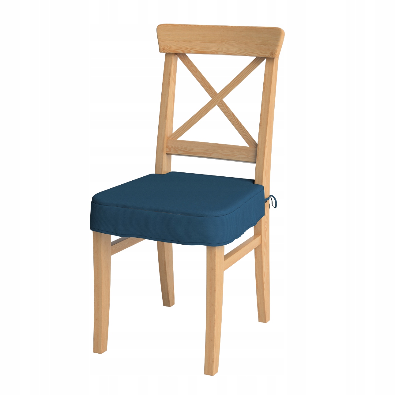 Sedák na židli Ingolf Ikea modrý