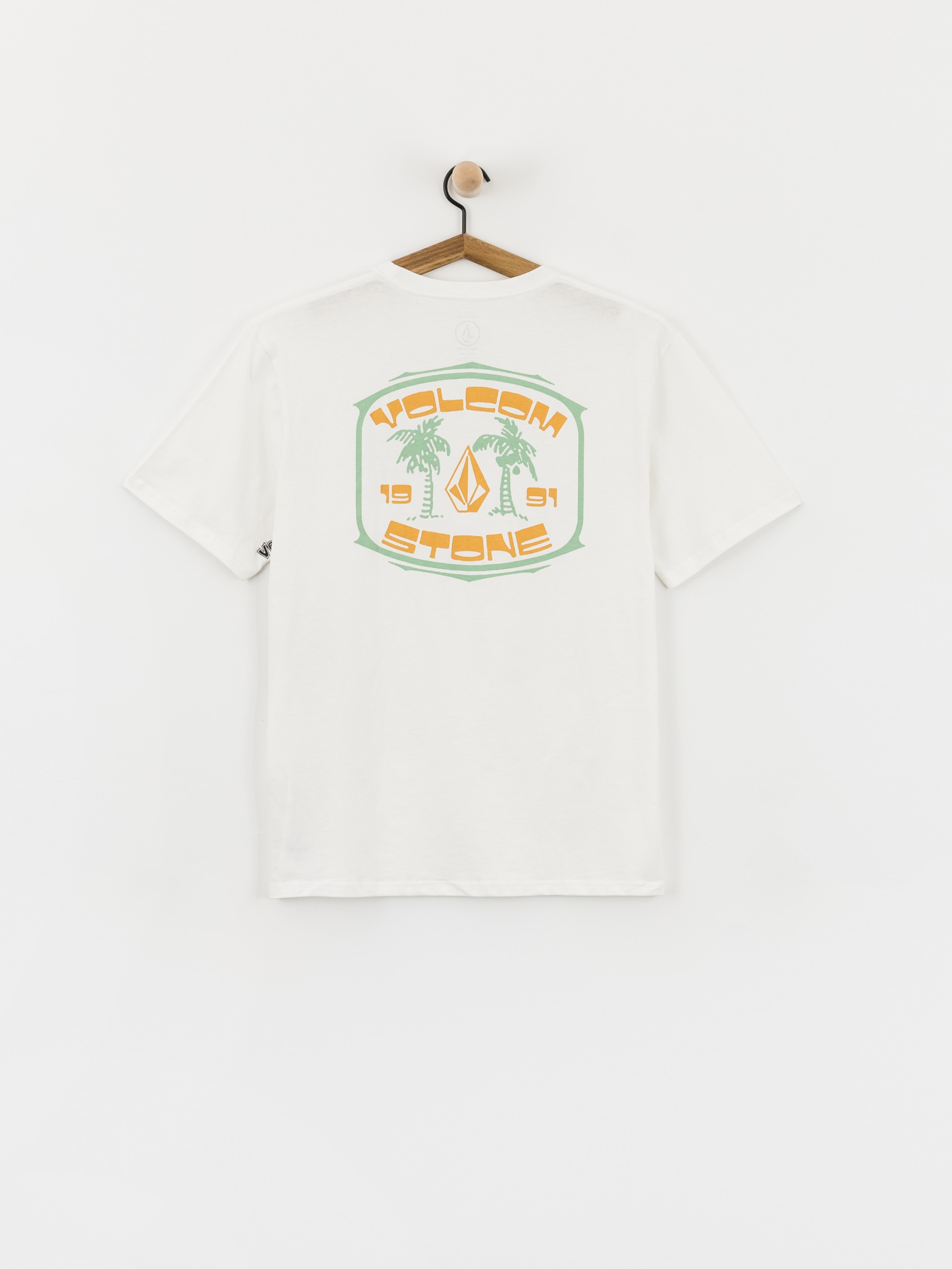 Tričko Volcom 26 91 Palm Bsc White L