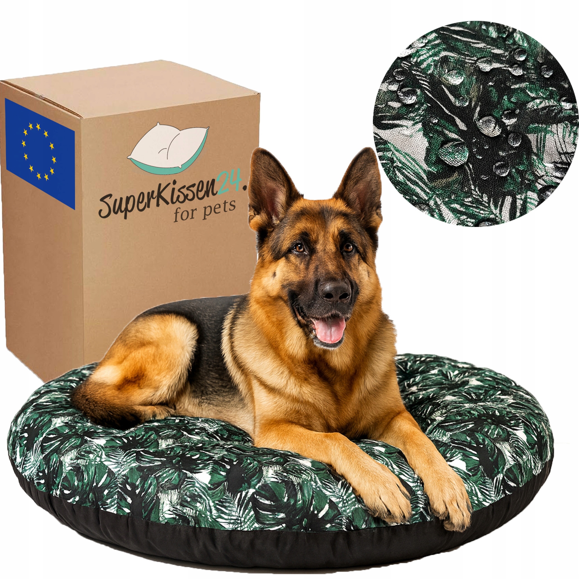 Levně Pelíšek pro psa, polštář Voděodolné, pohodlné potah, polštář Kokon Ex