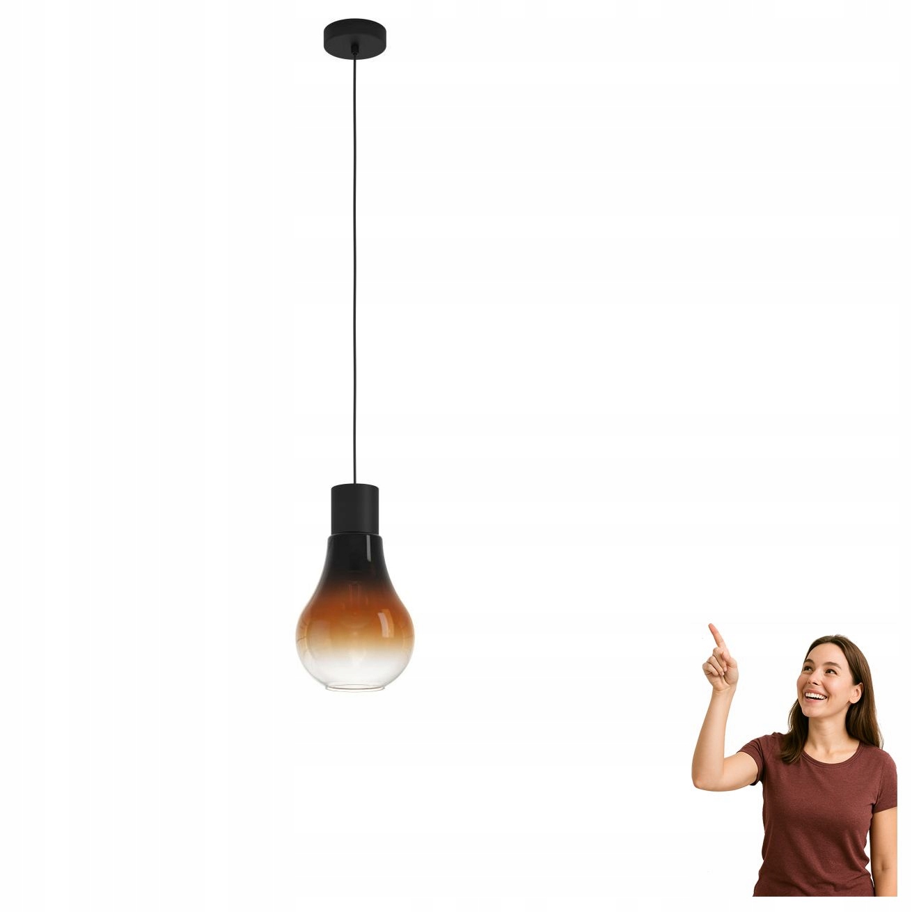 Závesná lampa Chasely 43459 Eglo