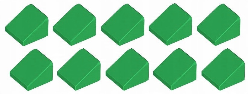 

Lego skos 1x1 zielony 10 szt 54200 Nowy