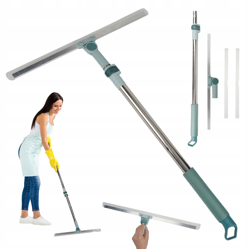 Levně Stěrka Na Vodu, Teleskopická Stěrka Na Okna 110 CM, Otáčení O 180°