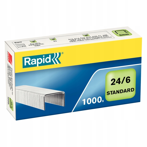 

Zszywki Rapid standard 24/6 1000 szt.