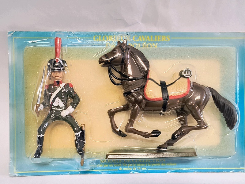 Cavalier du 10eme chasseurs No 613 Starlux Atlas Ed. 1/30