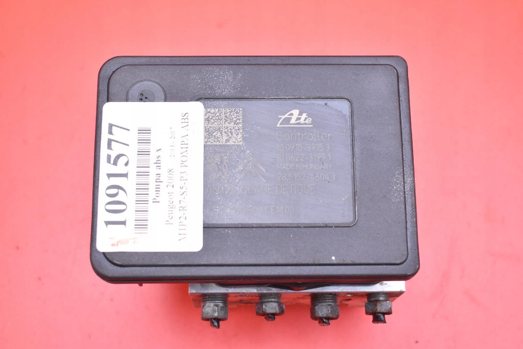 Pompa ABS 9806274280 PEUGEOT 2008 1 e 1.4 HDI 68 KM 13-17