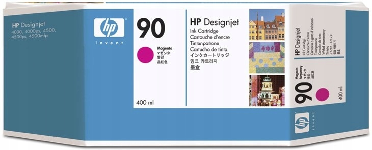 Inkoust Hp 90 Magenta C5063A 400 ml Hp DesignJet 4000 4500