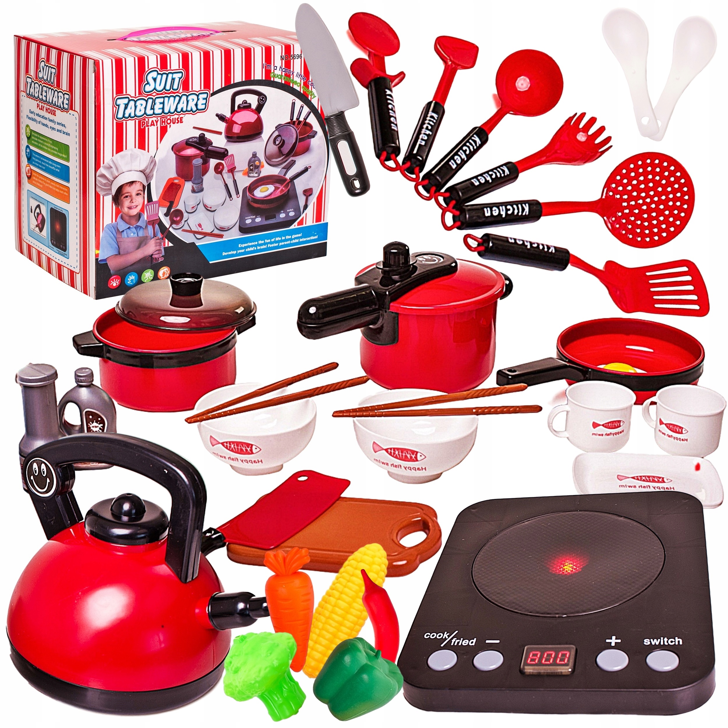 

Duże Garnki kuchnia kuchenka dla dzieci Akcesoria