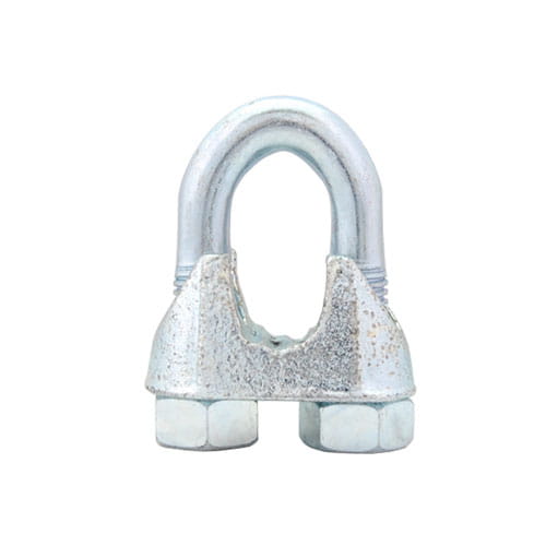 Zacisk kabłąkowy ocynkowany do liny Ø 5