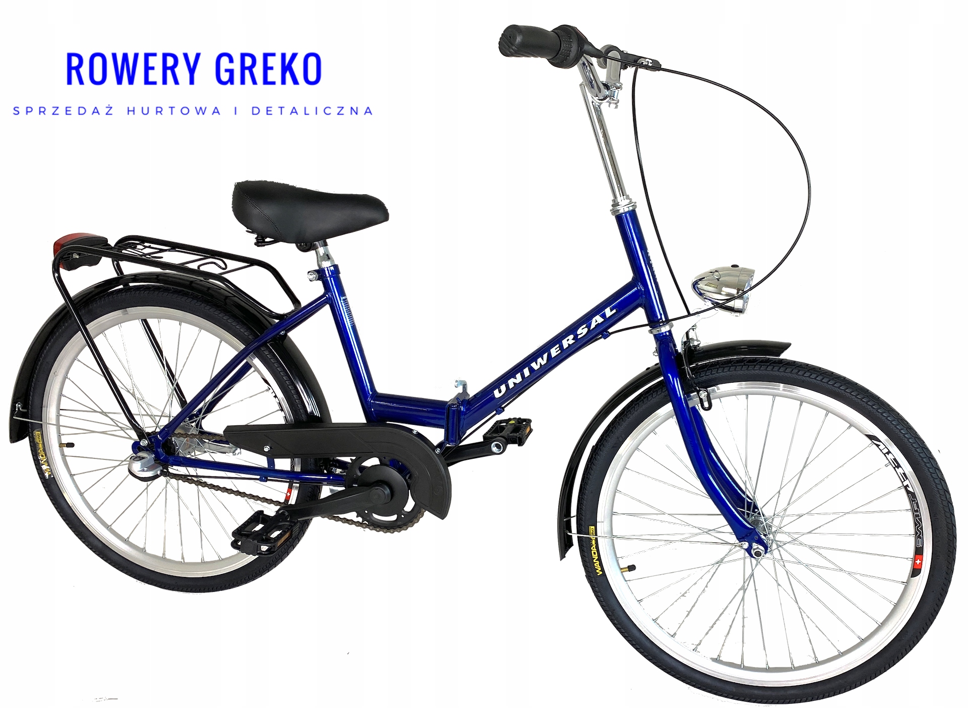 Rower Jubilat Uniwersal Montemar Składak 24' Składany Shimano Nexus 3 biegi