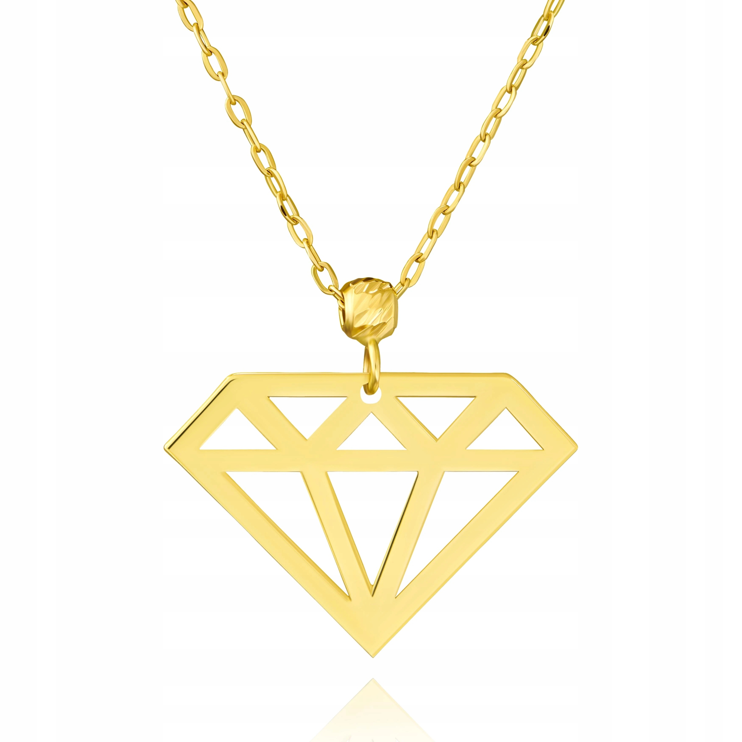 Zlatý náhrdelník Diamond ryzost 585 585