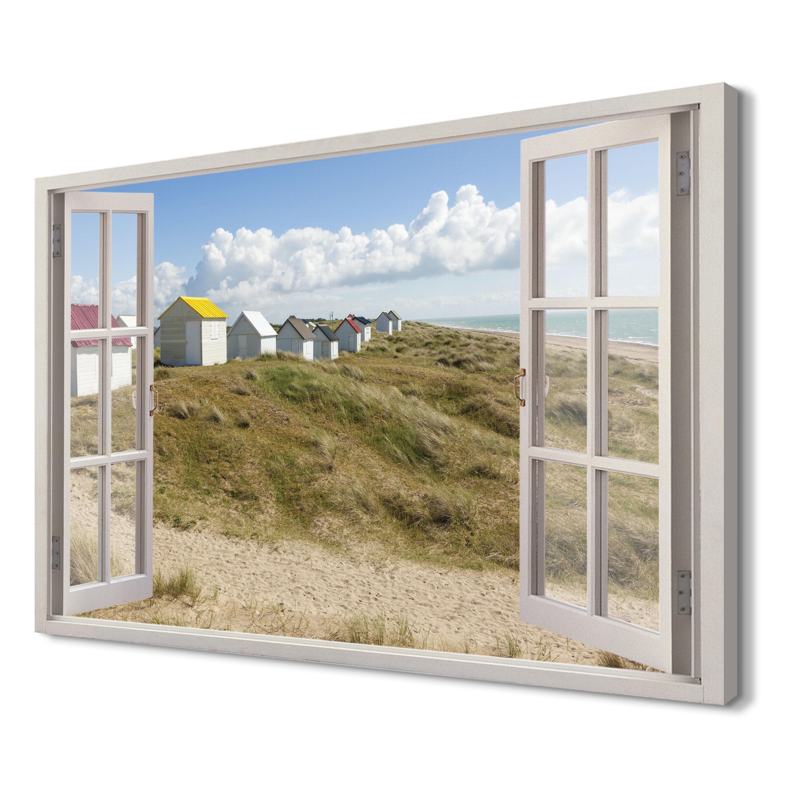 

Plaża Wydmy Wydruk na płótnie 3d 120x80 na ścianę