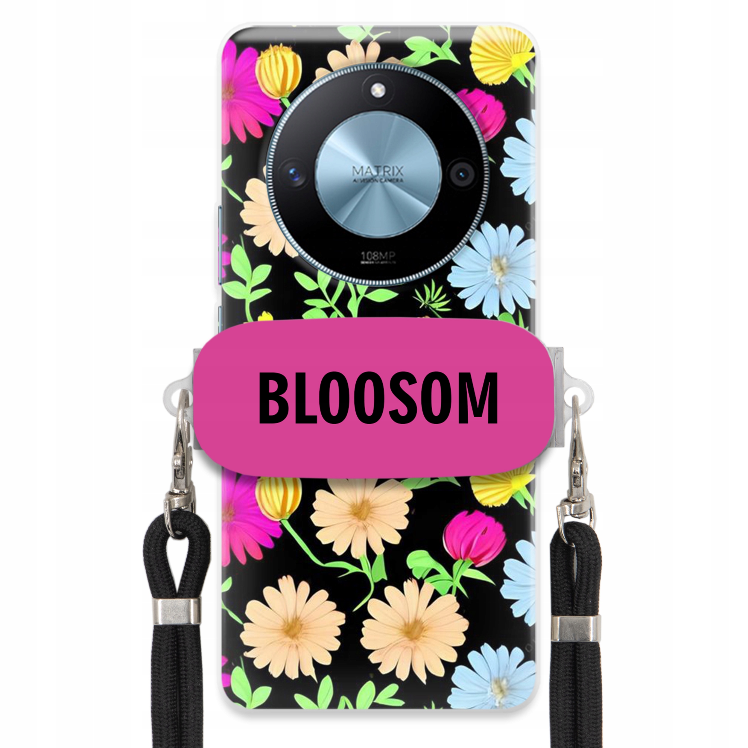 Puzdro Crossbody Pre Huawei Honor X50 5G Puzdro Kvety Bloosom Flower