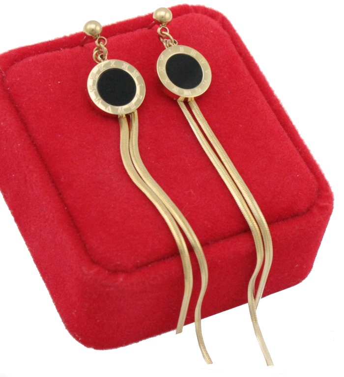 

Kolczyki Złote Długie Żmijki Stal Chirurgiczna