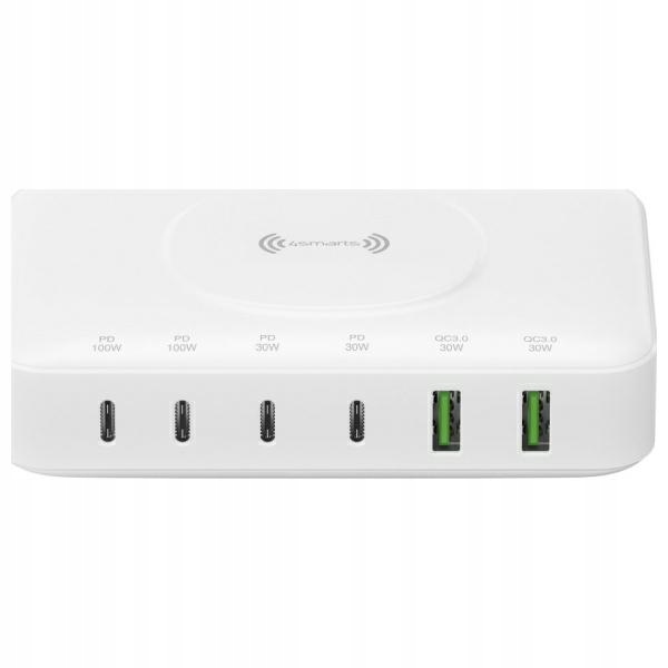 Nabíjacia stanica 4smarts 7v1 100W MagSafe biela