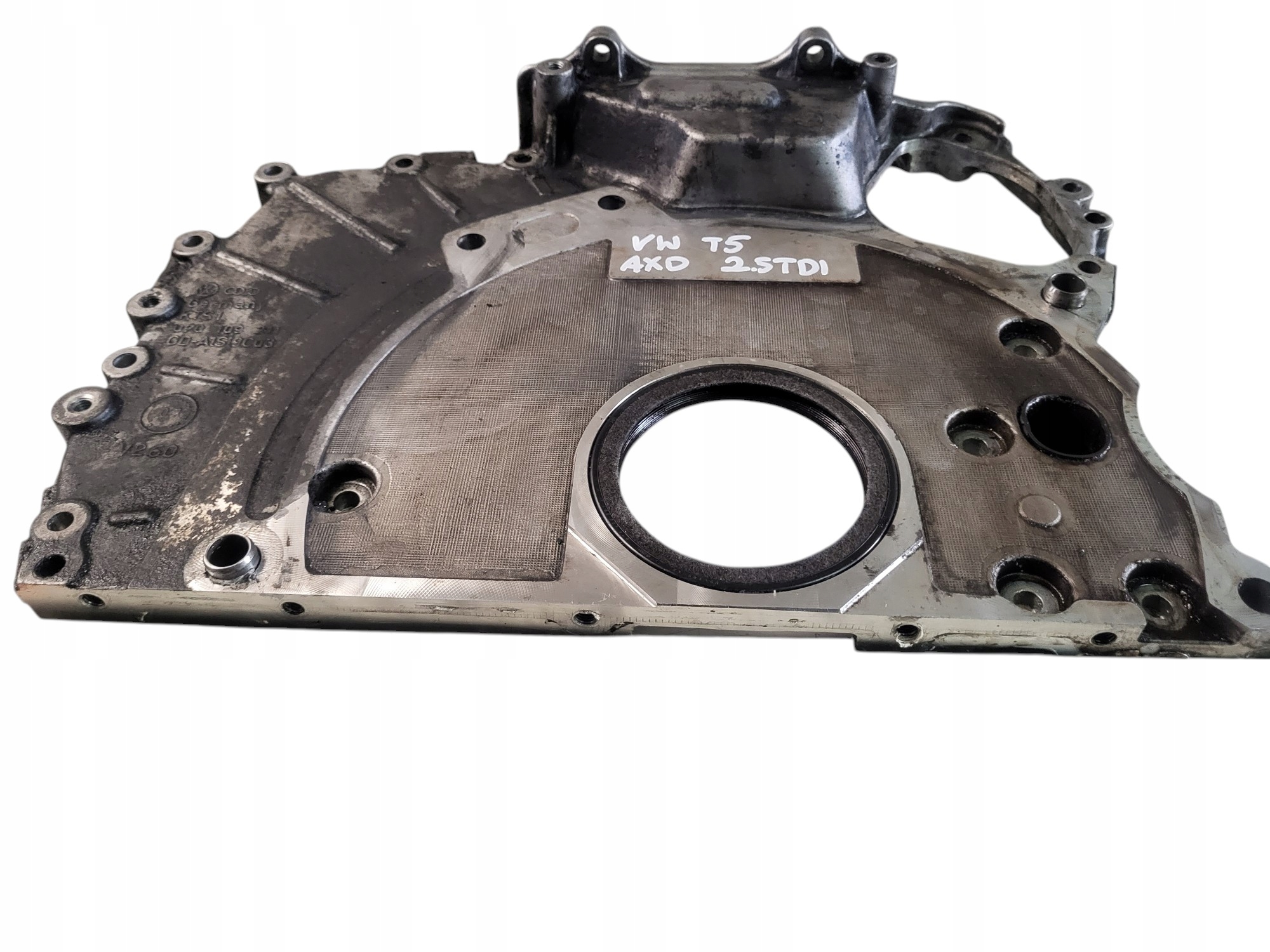 Couvercle carter distribution VOLKSWAGEN T5 2.5 TDI 070109211