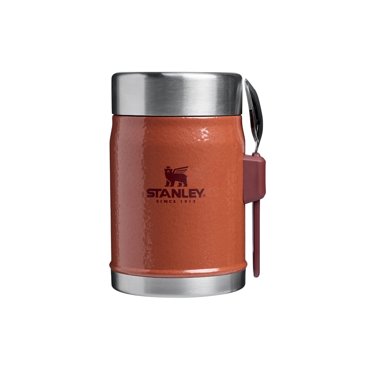 Stanley Hammertone Clay Cihlová termoska 0.4 l Obědová termoska Lžícová