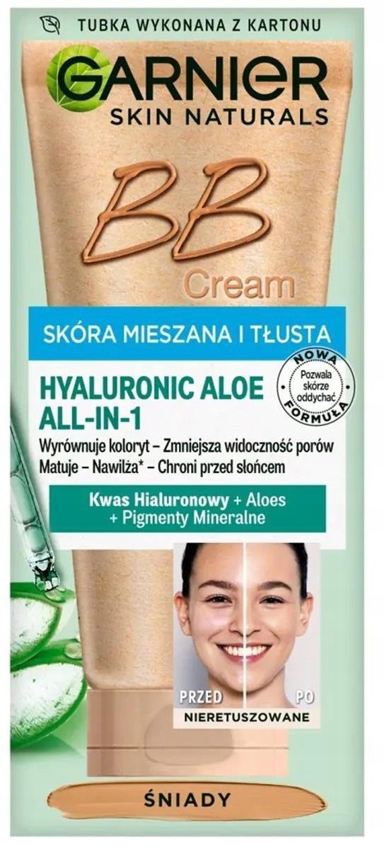 

Garnier Skin Naturals Krem Bb Cera Mieszana Śniada