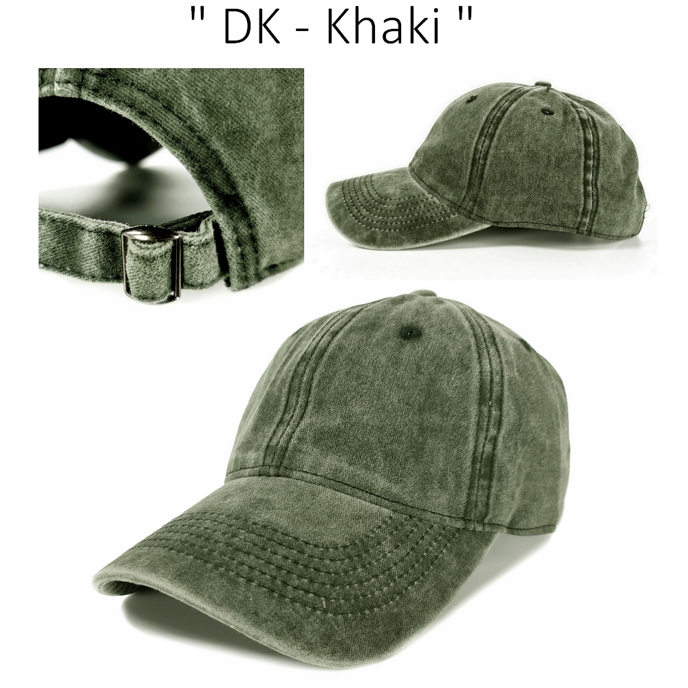 CZAPKA Z DASZKIEM RETRO BEJSBOLÓWKA VINTAGE Marka bez marki