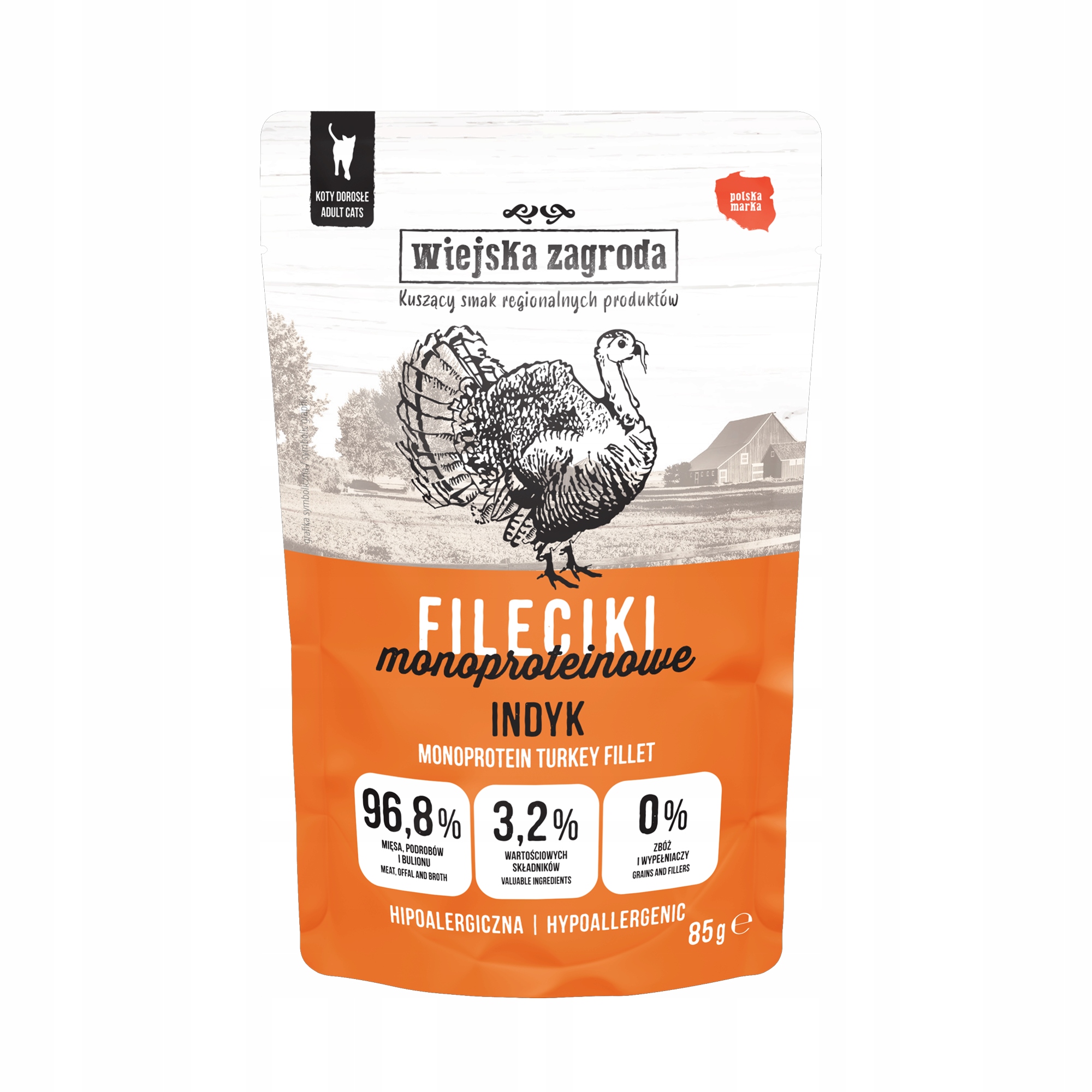 Levně 7 x Wiejska Zagroda filetky krůta 85 g