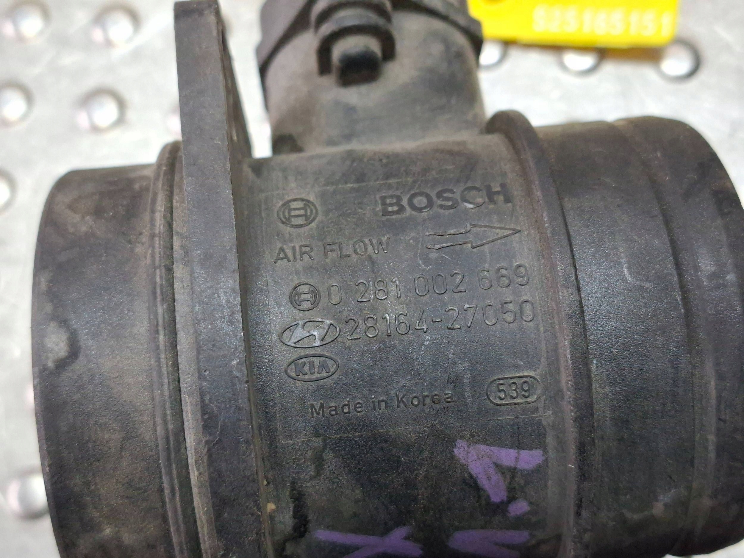 Debimetro KIA CERATO e 04- 2.0 CRDI 28164-27050