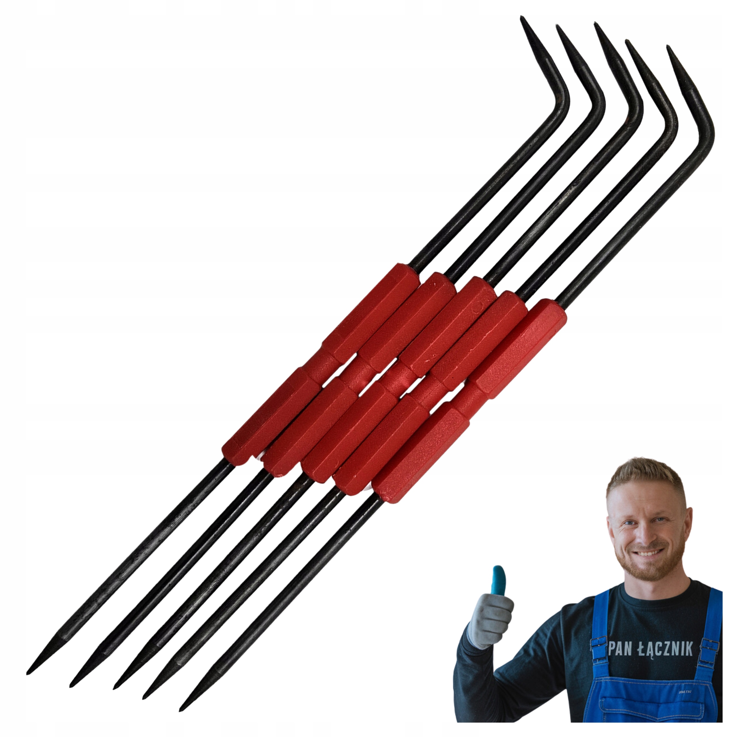 Sada 5 Traserských koncovek s pouzdrem 210mm pro přesné značení