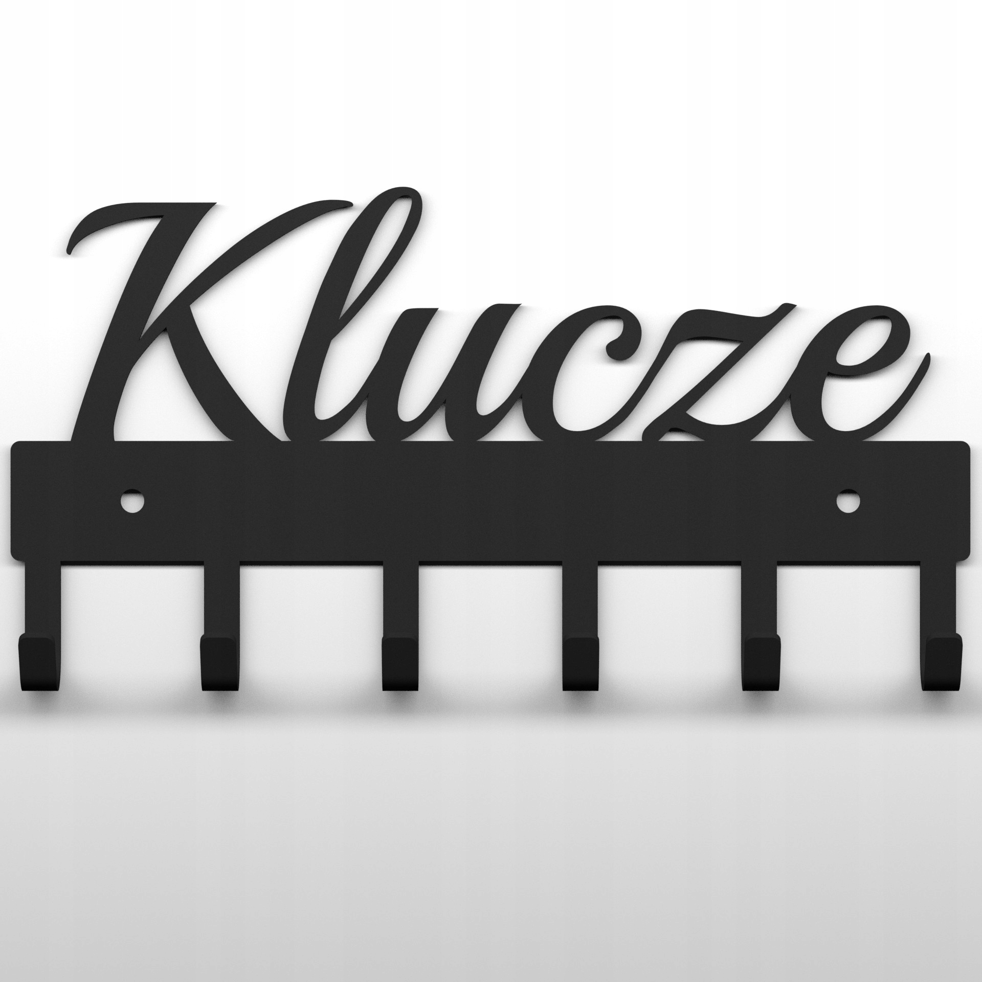 Metalowy wieszak na klucze 6 haczyków super jakość Marka ZENSO