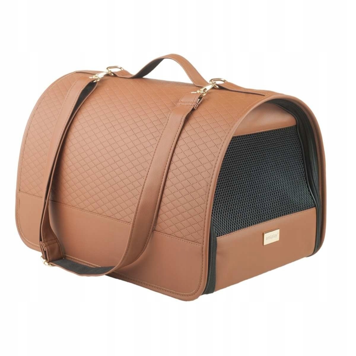 

amiplay Transporter Psa New York L 45x29x28cm Brąz