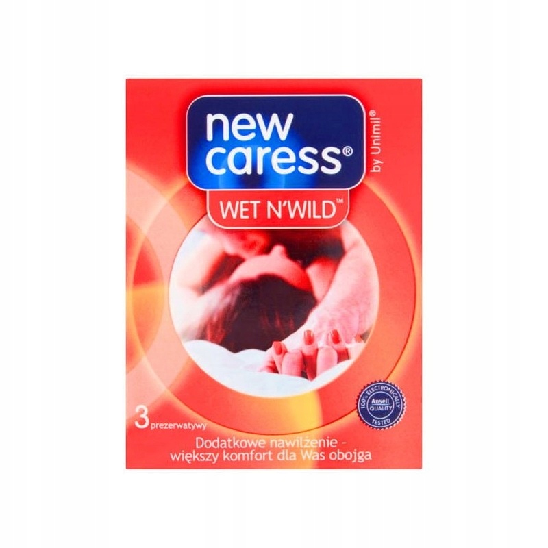 

Prezerwatywy New Cares Wet N'wild extra nawilżane