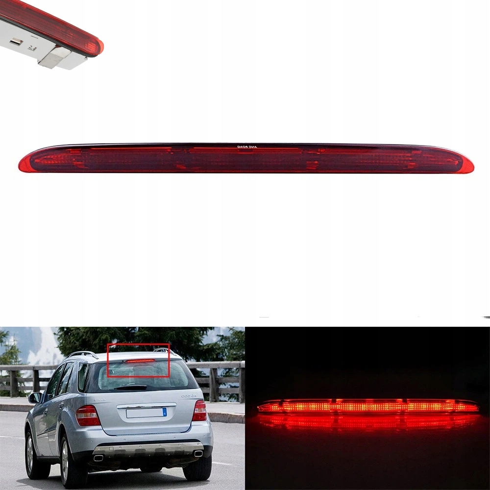 Třetí brzdové světlo Led lampa pro Mercedes ML W164 2005-2011 nová