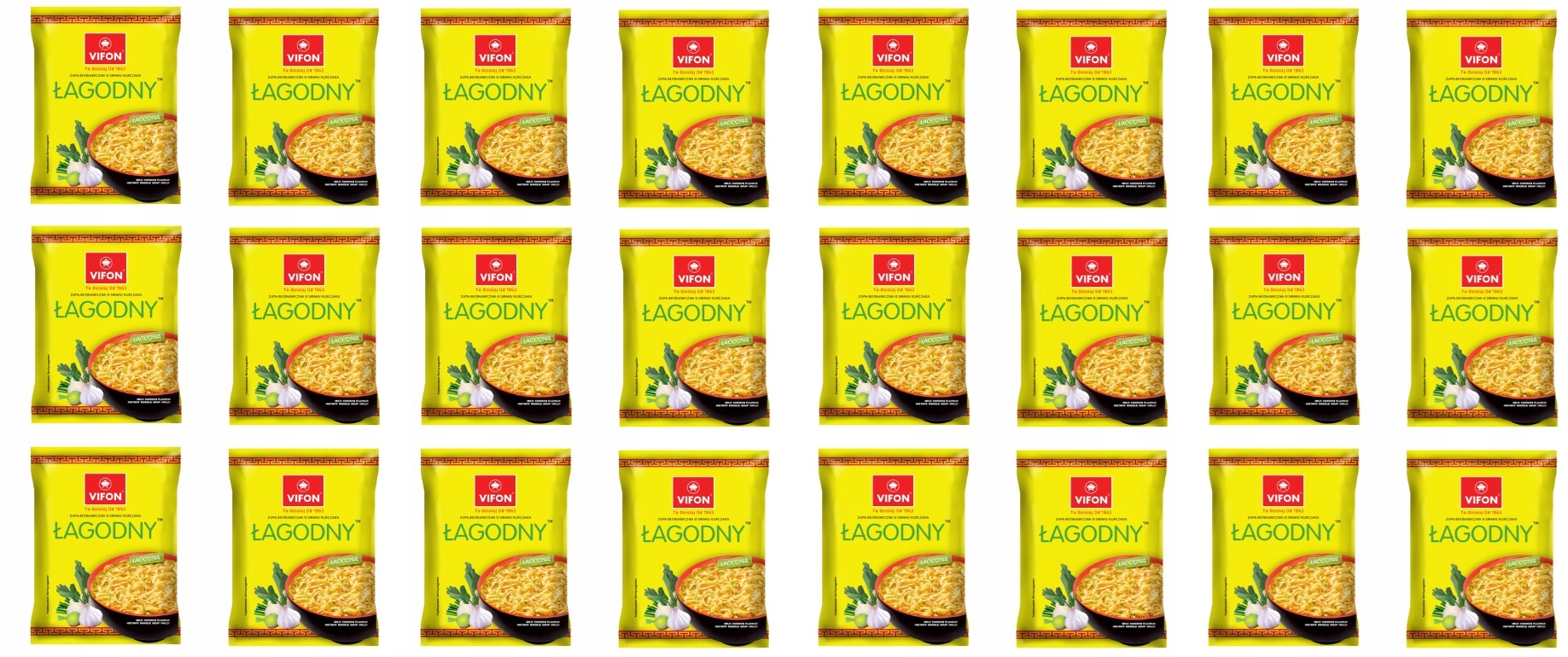 Levně 24 x 70 g Vifon Polévka s kuřecí příchutí, jemný Karton