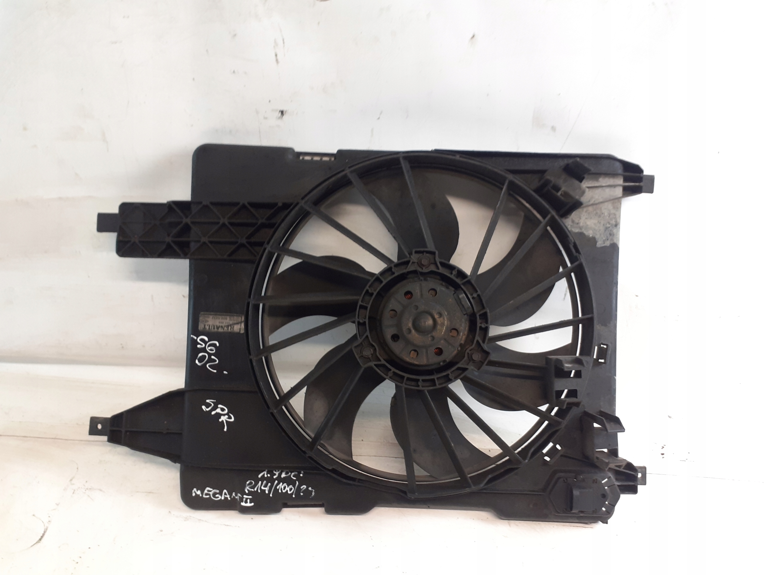 ventilátor chladiče Renault Megane II 8200151464