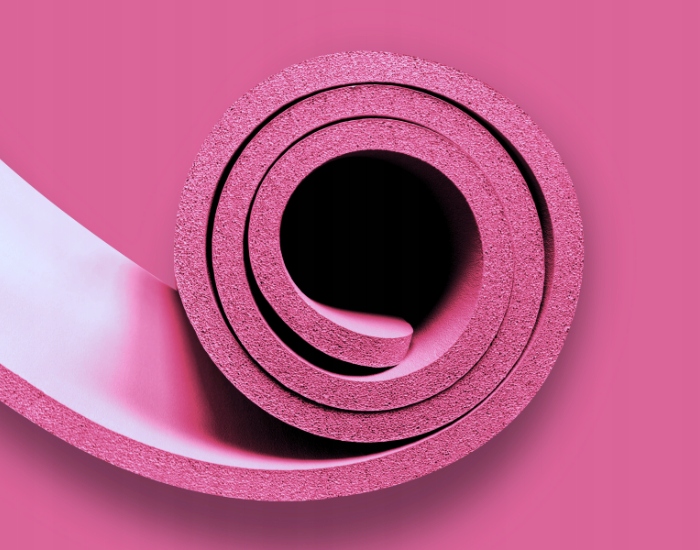 MATA DO ĆWICZEŃ JOGA FITNESS MIĘKKA GRUBA 1,5 CM NBR KARIMATA DUŻA Waga 910 g