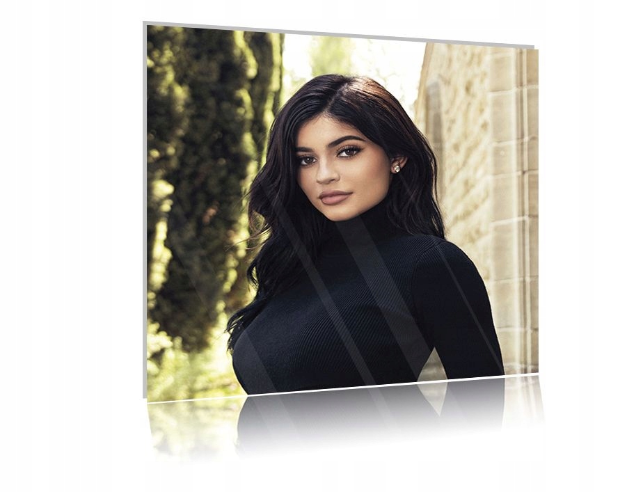 

Obraz szklany na szkle Kylie Jenner 03 50x50