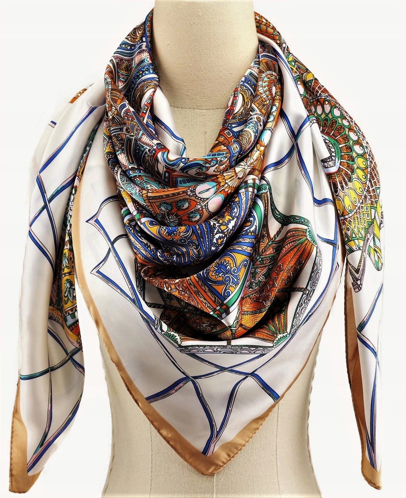 

Chusta Apaszka Damska Gawroszka Bandana 90/90 CM