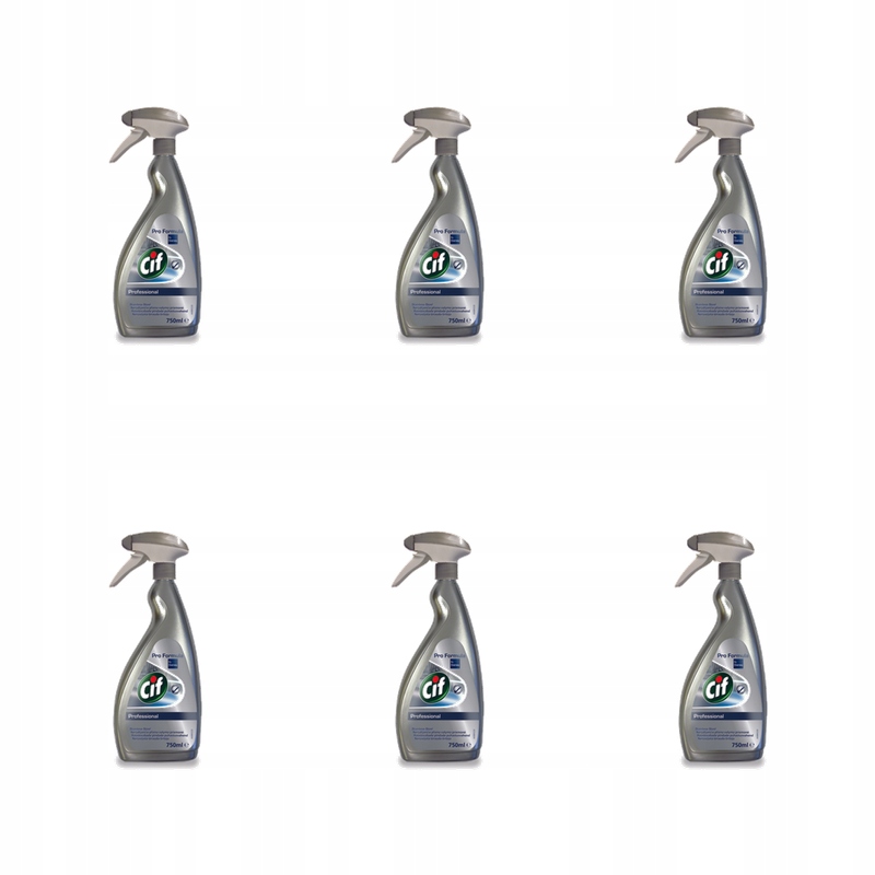 Cif Stainless Steel 750 ml X6