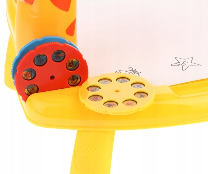 Projektor do Rysowania Żyrafka Rzutnik Nauki Malowania Stolik Slajdy Mazaki Materiał papier plastik tkanina inny