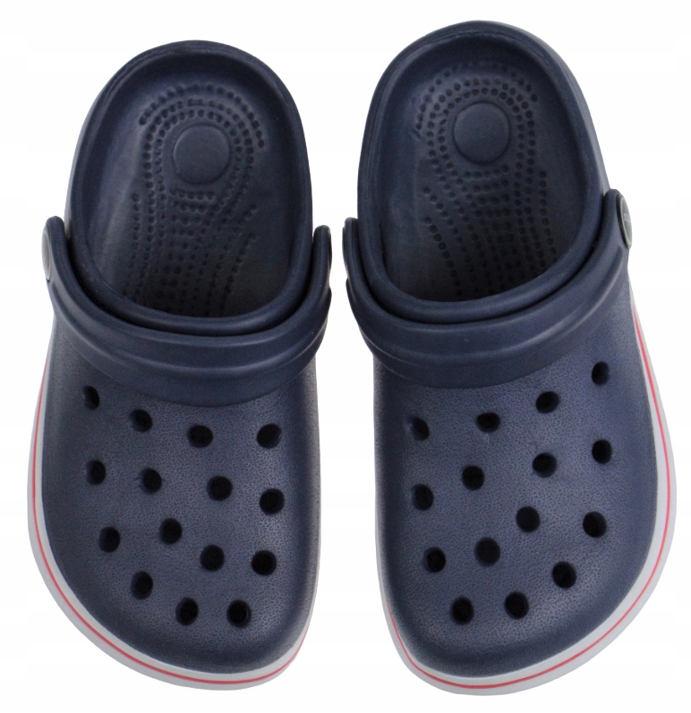 KLAPKI KROKSY DZIECIĘCE LEKKIE PIANKA + GRATIS 26 Odcień granatowy