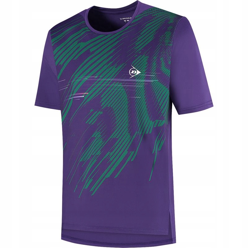 Tričko Dunlop Game Tee 1 Violet Indigo/aventurne Green Men XXL