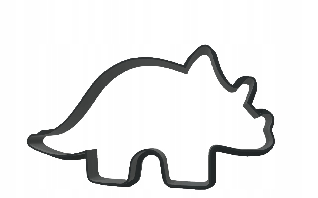 

Foremka zwierzątko Dinozaur 3 dino Triceratops 10c