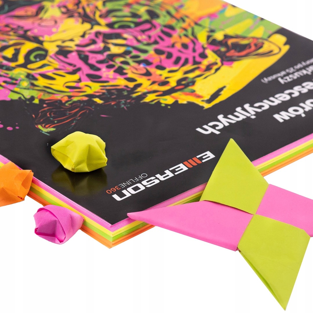 

Papier Ksero Kolorowy Mix Fluo Emerson A4 80g