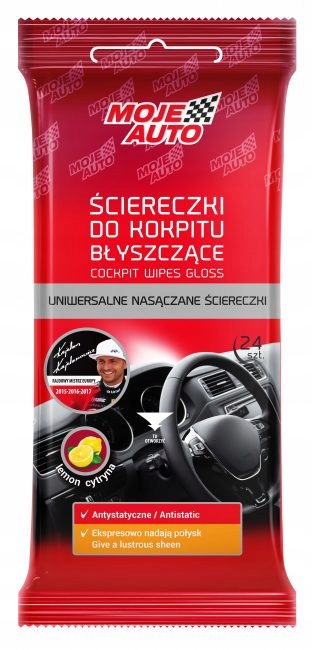 

Chusteczki Ściereczki Mokre Nawilżane Do Kokpitu