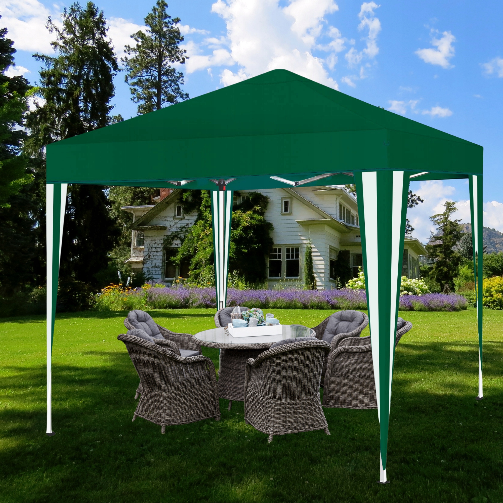 NAMIOT PAWILON OGRODOWY EKSPRESOWY HANDLOWY CATERINGOWY IMPREZOWY 3x3M Kod producenta GAR0002168