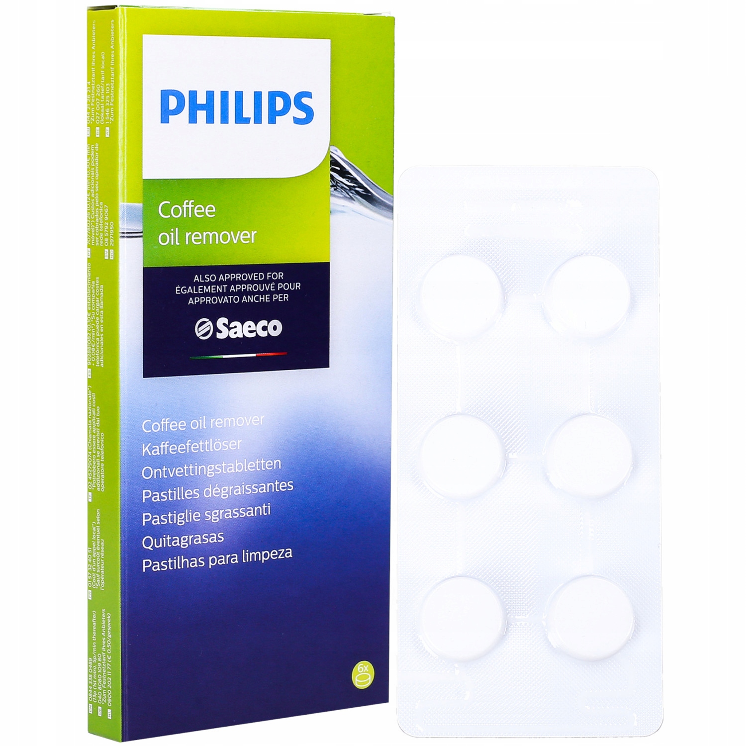 

Tabletki Philips czyszczące ekspres CA6704/10 6szt