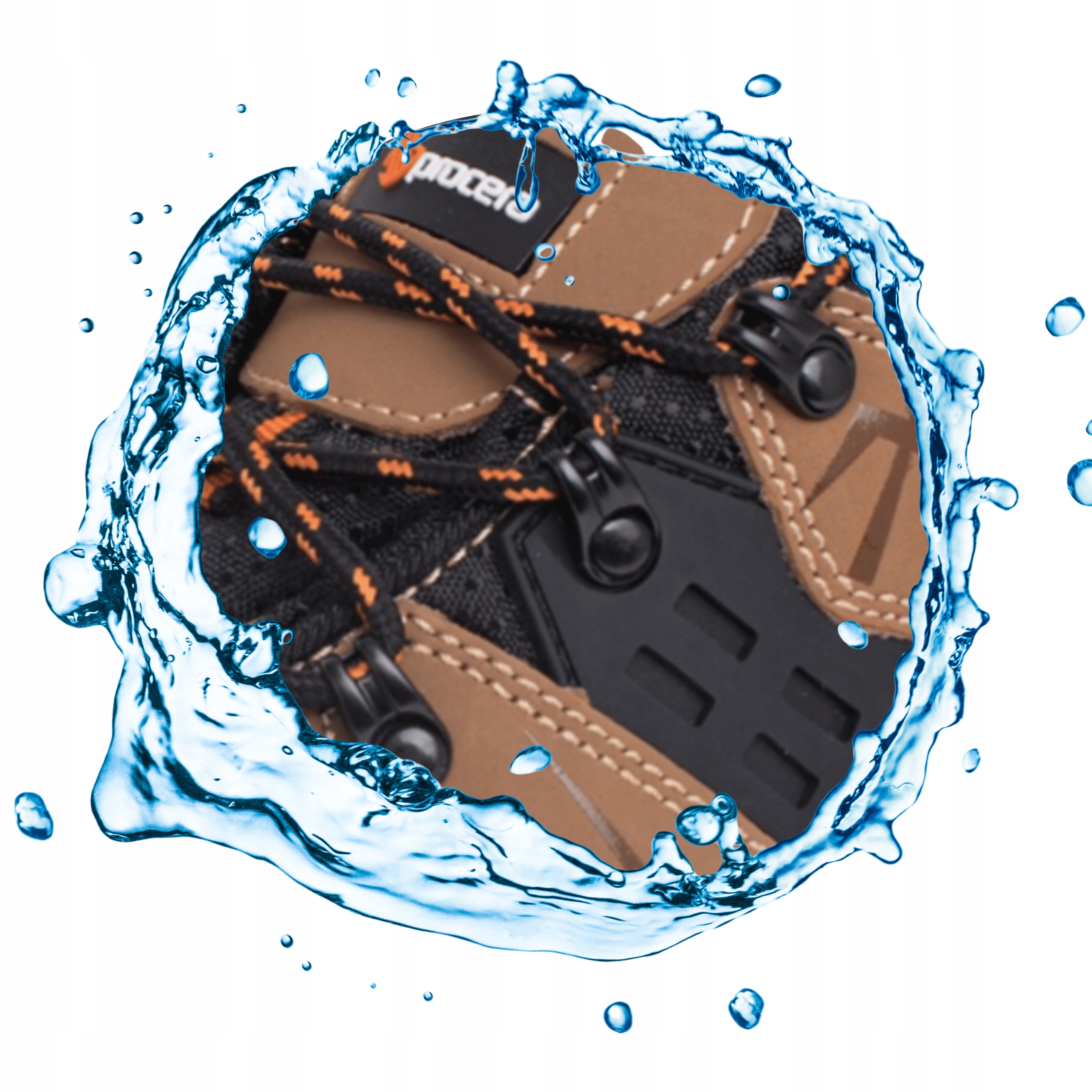 Buty Robocze Półbuty WODOODPORNE Antypoślizgowe Z STALOWYM PODNOSKIEM S3 42 Marka Procera